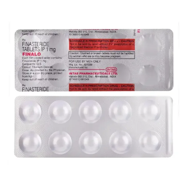 Finalo 1mg Intas 10 vỉ x 10 viên