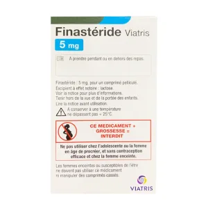 Finasteride Viatris 5mg 2 vỉ x 14 viên