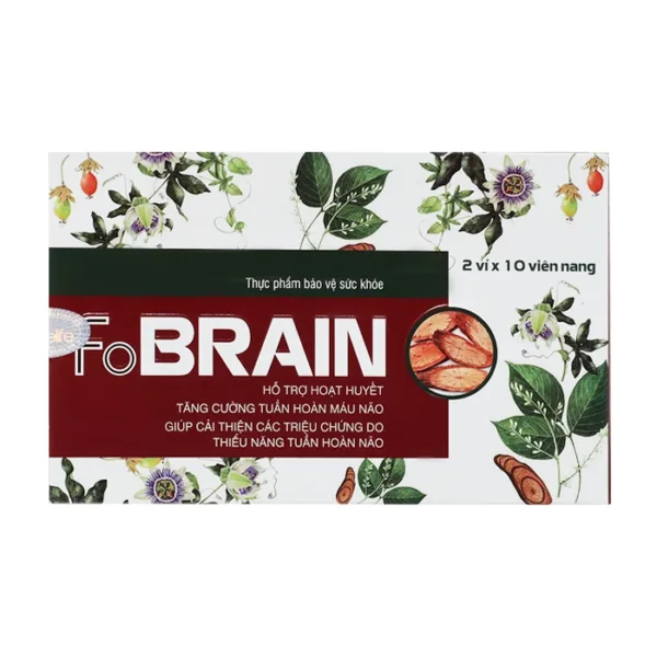 Fobrain Fobelife 2 vỉ x 10 viên