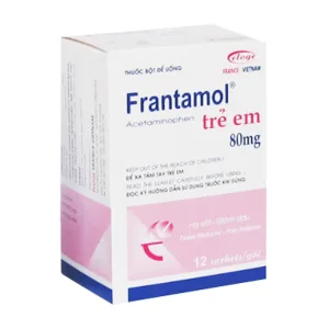 Frantamol Trẻ Em 80mg Eloge France 12 gói x 1.2g