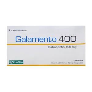 Galamento 400mg BV Pharma 5 vỉ x 10 viên