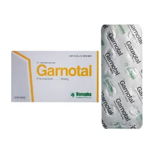 Garnotal 100mg Danapha 10 vỉ x 10 viên