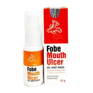 Gel Nhiệt Miệng Fobe Mouth Ulcer Fobelife 15g