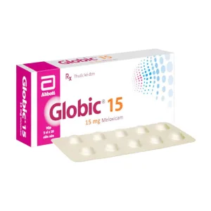 Globic 15 Glomed 5 vỉ x 10 viên