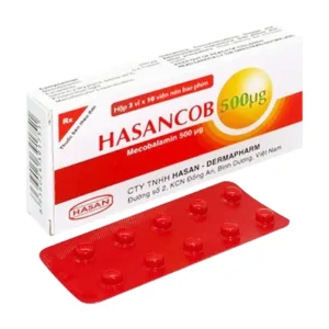 Hasancob 500mcg Hasan 3 vỉ x 10 viên