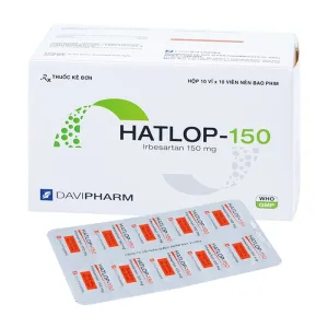 Hatlop-150 Davipharm 10 vỉ x 10 viên