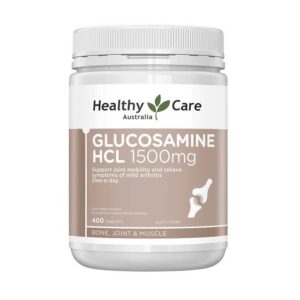 Viên uống bổ khớp Healthy Care Glucosamine HCL 1500mg Hộp 400 viên