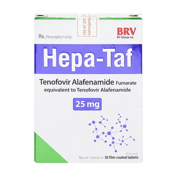 Hepa-Taf 25mg BRV 30 viên