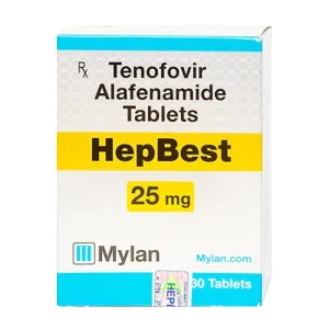 Hepbest 25mg Mylan 30 viên