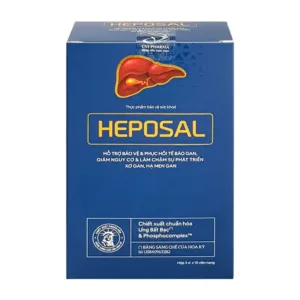 Heposal Mediplantex Hộp 3 x 10 viên