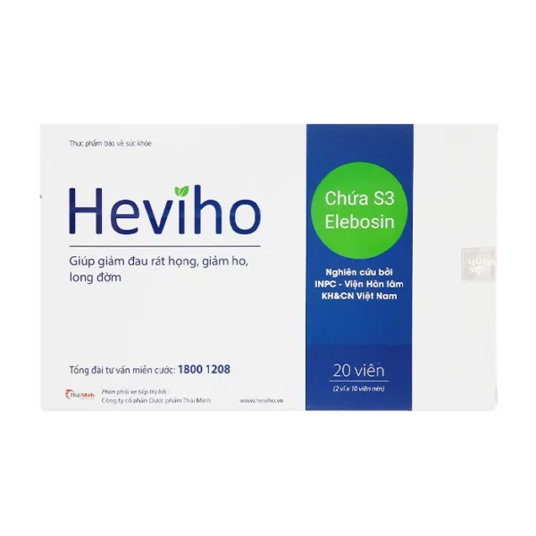 Heviho Thái Minh 2 vỉ x 10 viên