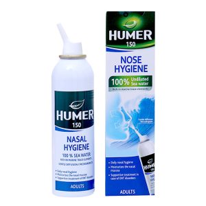 Nước biển xịt mũi cho người lớn Humer 150 Nose Hygiene Adults 150ml