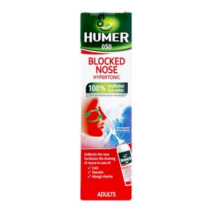 Nước biển xịt mũi người lớn Humer 050 Block Nose Hypertonic Adults 50ml