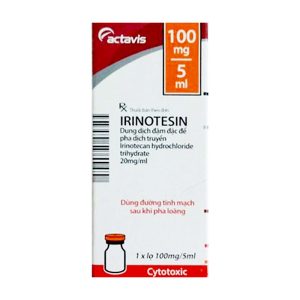 Irinotesin 100mg/5ml Actavis lọ x 5ml