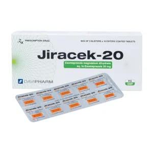 Jiracek-20 Davipharm 3 vỉ x 10 viên