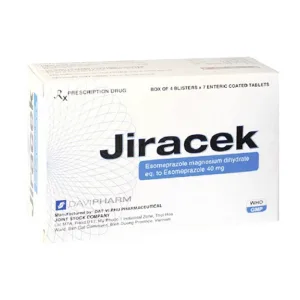 Jiracek 40mg Davipharm 4 vỉ x 7 viên