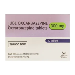 Jubl Oxcarbazepine 300mg Jubilant 3 vỉ x 10 viên