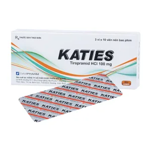 Katies 100mg Davipharm 3 vỉ x 10 viên