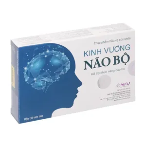 Kinh Vương Não Bộ Hồng Bàng 3 vỉ x 10 viên