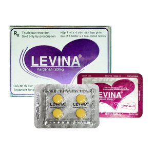 Levina 20mg Armephaco 1 vỉ x 4 viên