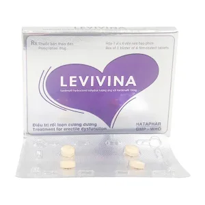 Levivina 10mg Hà Tây 1 vỉ x 4 viên