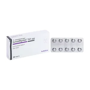 Levothyrox 50mcg Merck 3 vỉ x 10 viên