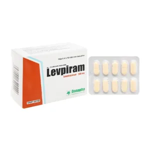 Levpiram 500mg Danapha 5 vỉ x 10 viên