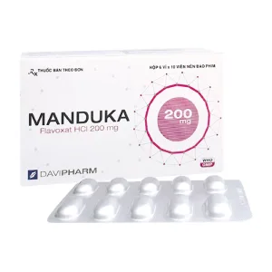 Manduka 200mg Davipharm 6 vỉ x 10 viên