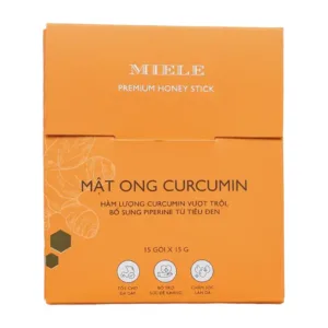 Mật Ong Curcumin Miele 15 gói x 15g