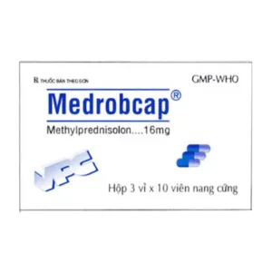 Medrobcap 16mg Pharimexco 3 vỉ x 10 viên