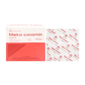 Meko Coramin Mekophar 5 vỉ x 4 viên