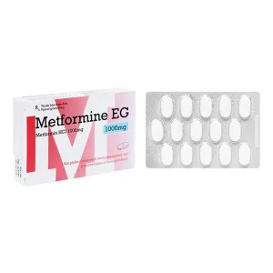 Metformine EG 1000mg EG Labo 2 vỉ x 15 viên