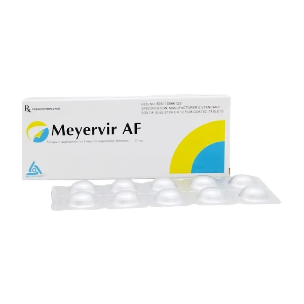 Meyervir AF 25mg Meyer-BPC 3 vỉ x 10 viên