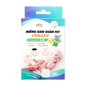 Miếng Dán Giảm Ho Fobaby Fobelife 6 miếng