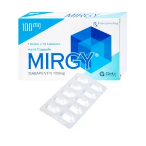 Mirgy 100mg Getz 1 vỉ x 10 viên