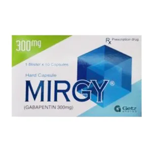 Mirgy 300mg Getz 1 vỉ x 10 viên