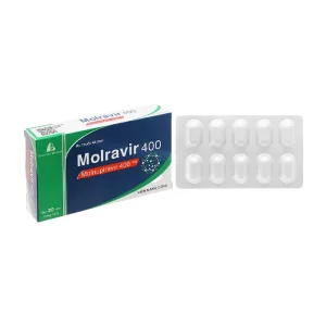 Molravir 400 Boston Pharma 2 vỉ x 10 viên