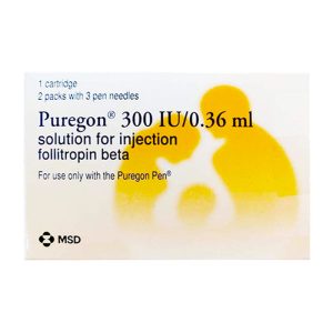 MSD Puregon 300UI/0,36ml 3 bút tiêm