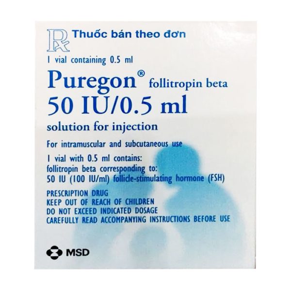 MSD Puregon 50UI/0,5ml 1 lọ