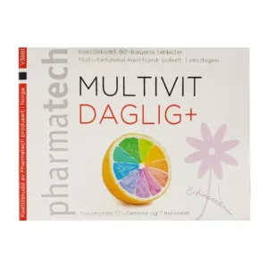 Multivit Daglig Pharmatech 60 viên