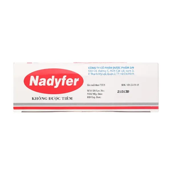 Nadyfer Nadyphar 20 ống