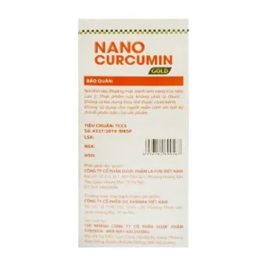 Nano Curcumin Gold 20 gói x 10ml