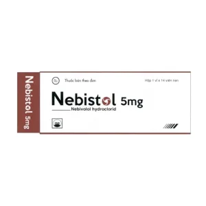 Nebistol 5mg Pymepharco 1 vỉ x 14 viên