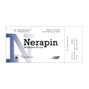 Nerapin 200mg Pymepharco 6 vỉ x 10 viên