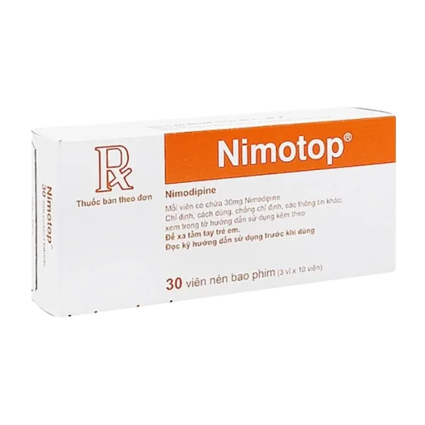 Nimotop 30mg Bayer 3 vỉ x 10 viên