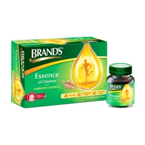 Nước Cốt Gà Nhân Sâm Mỹ Brands 6 lọ x 68ml