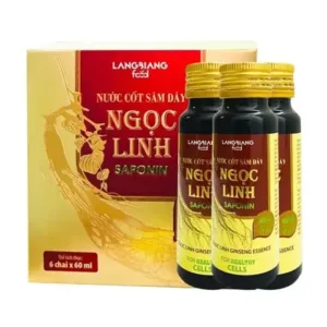 Nước Cốt Sâm Dây Ngọc Linh Saponin Langbiang Food 6 chai