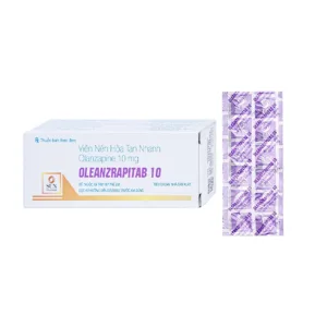 Oleanzrapitab 10mg Sun Pharma 5 vỉ x 10 viên