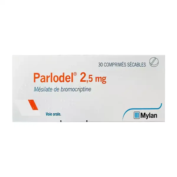 Parlodel 2.5mg Mylan 3 vỉ x 10 viên