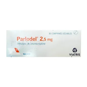 Parlodel 2.5mg Viatris 3 vỉ x 10 viên